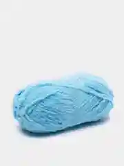 Голубой плюшевая пряжа Alize Softy(Ализе Софти), 100% микрополиэстер, 50г/115м