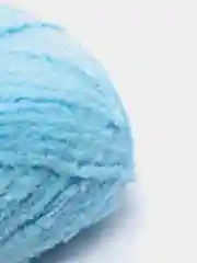 Голубой плюшевая пряжа Alize Softy(Ализе Софти), 100% микрополиэстер, 50г/115м