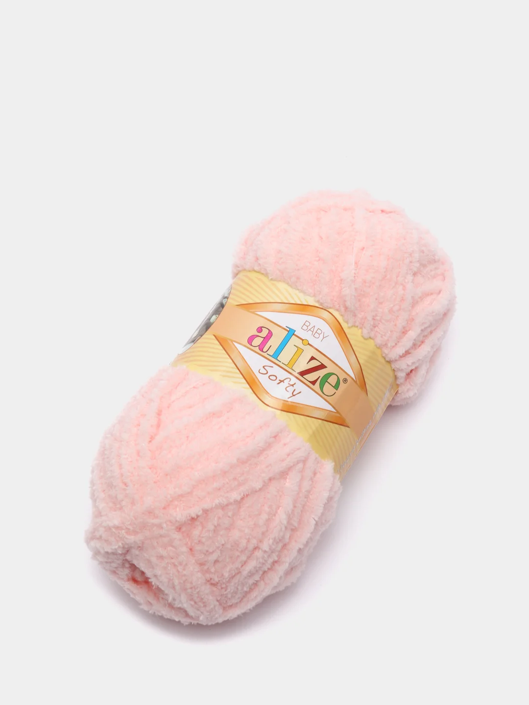 Манго плюшевая пряжа Alize Softy(Ализе Софти), 100% микрополиэстер, 50г/115м