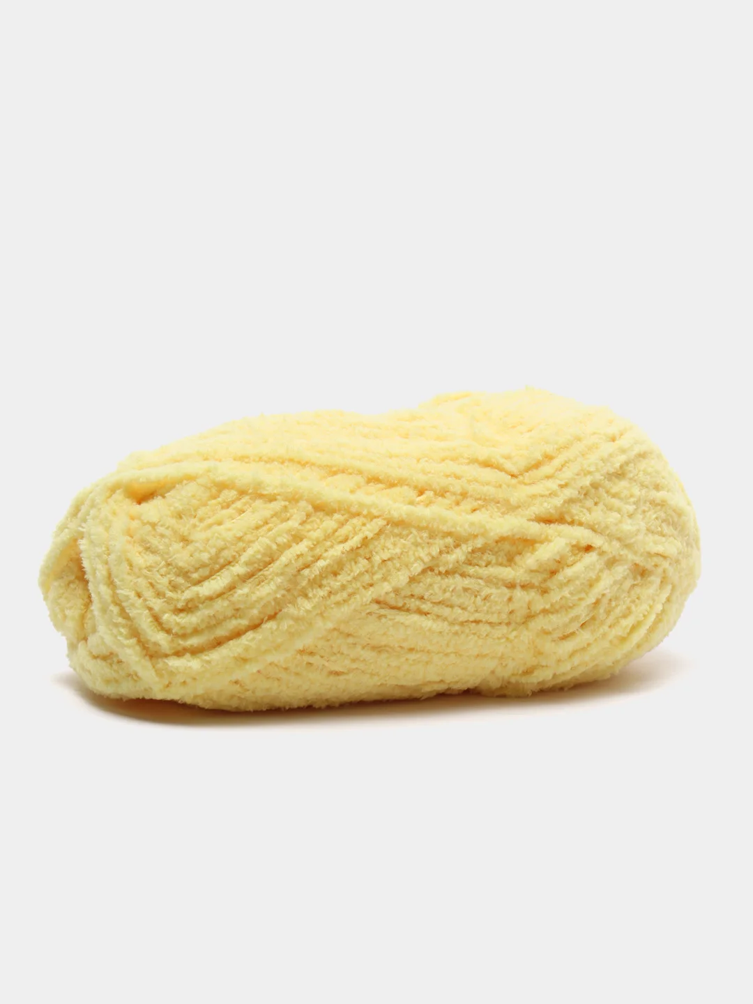 Лимонный плюшевая пряжа Alize Softy(Ализе Софти), 100% микрополиэстер, 50г/115м