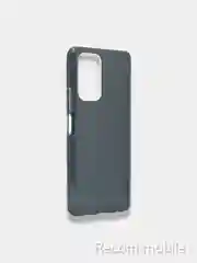 Угольный чехол блестящий Xiaomi Redmi Note 10 Pro, Note 10 Pro Max накладка c блёстками