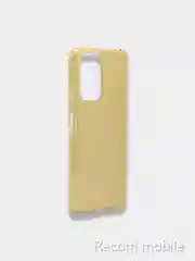 Золотой чехол блестящий Xiaomi Redmi Note 10 Pro, Note 10 Pro Max накладка c блёстками