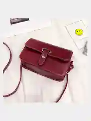 Багровый сумка женская через плечо/ на пояс/ осенняя/ маленькая сумочка кросс боди