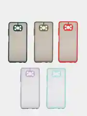 Чехол для Xiaomi Poco X3 матовый пластиковый Сяоми Поко Х3