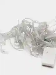Белый гирлянда штора светодиодная