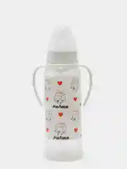 Алый бутылочка для кормления детская с ручками / 250 мл / Best for kids