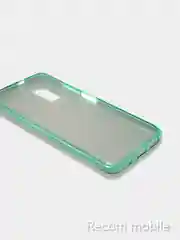 Бирюзовый чехол блестящий Xiaomi Poco M3 Pro, Redmi Note 10 5G, Redmi Note 10T накладка с блёстками