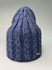 Индиго шапка вязаная "Платина", бини тыковка женская осень-весна
