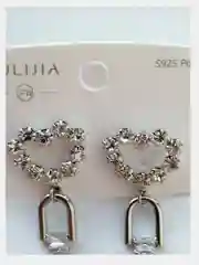 Серьги гиапоаллергенная сталь Fulijia