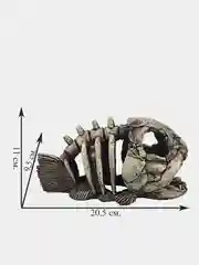Грот DEKSI Скелет рыбы № 901 (20.5x9.5x11см.)
