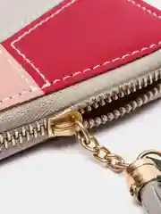 Серый кошелёк маленький "Геометрия mini"