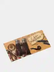 Карамельный конверты для денег мужские 16,5 х 8см