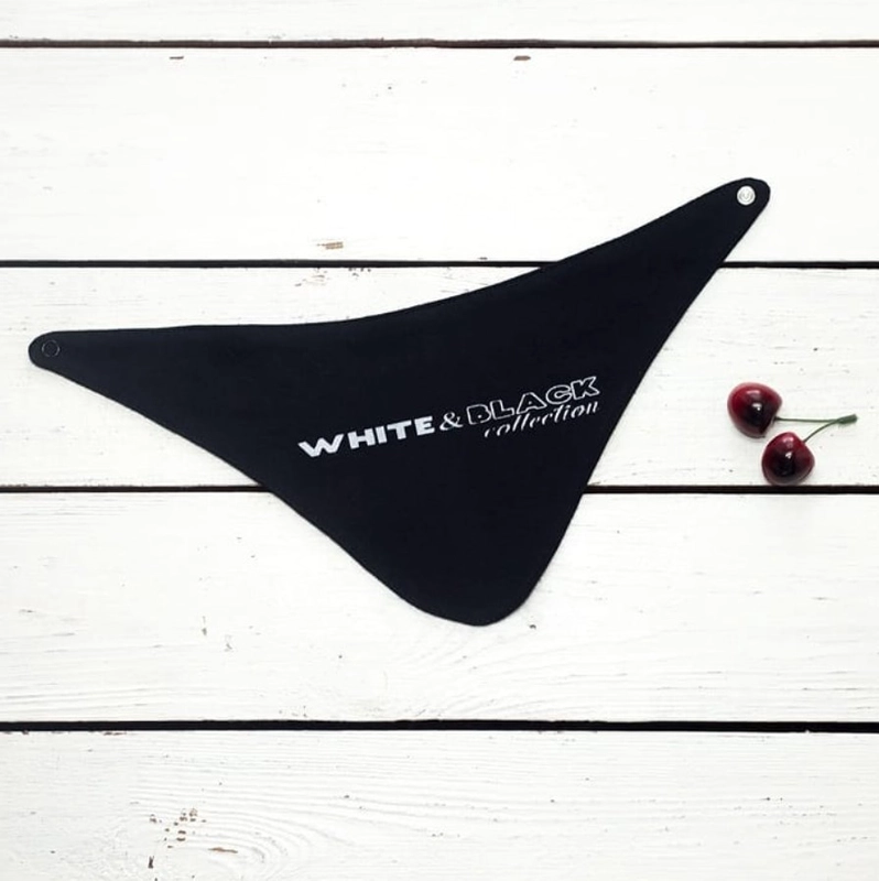Нагрудник-шарфик WHITE&BLACK