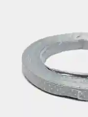 Серый лента атласная в горошек, ширина 6мм, длина 23 метра