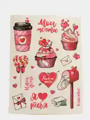 Наклейки бумажные "Мои мечты", 14 х 21 см
