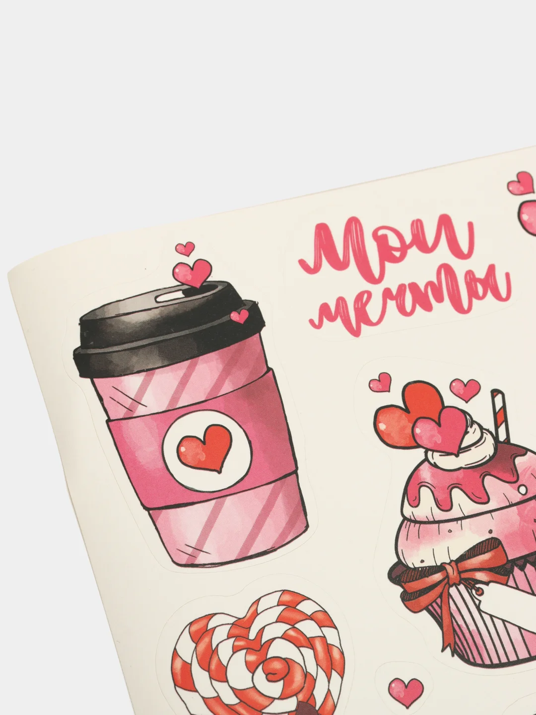 Наклейки бумажные "Мои мечты", 14 х 21 см