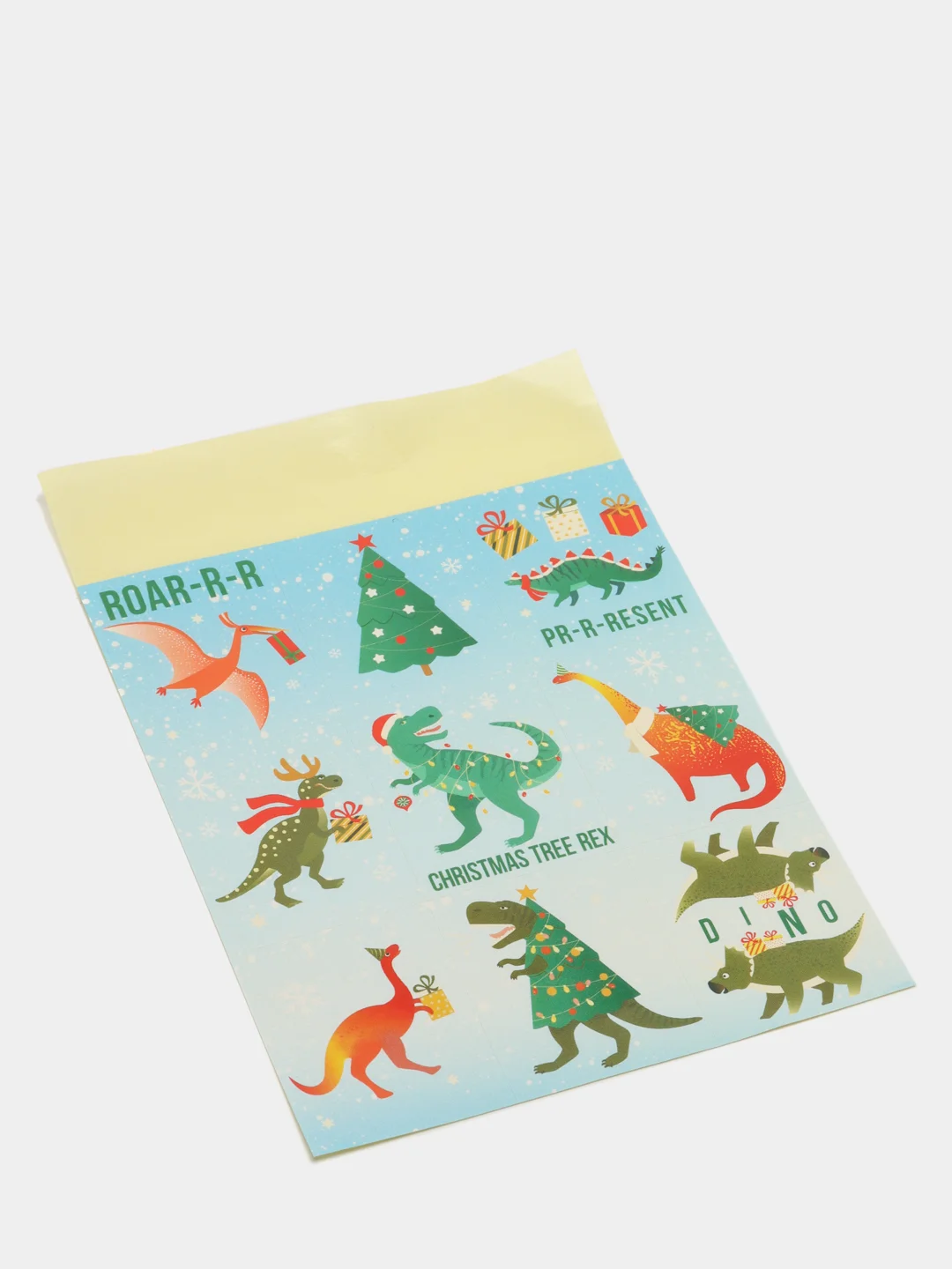 Наклейки бумажные Dino, 11 х 16 см