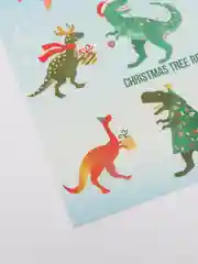 Наклейки бумажные Dino, 11 х 16 см