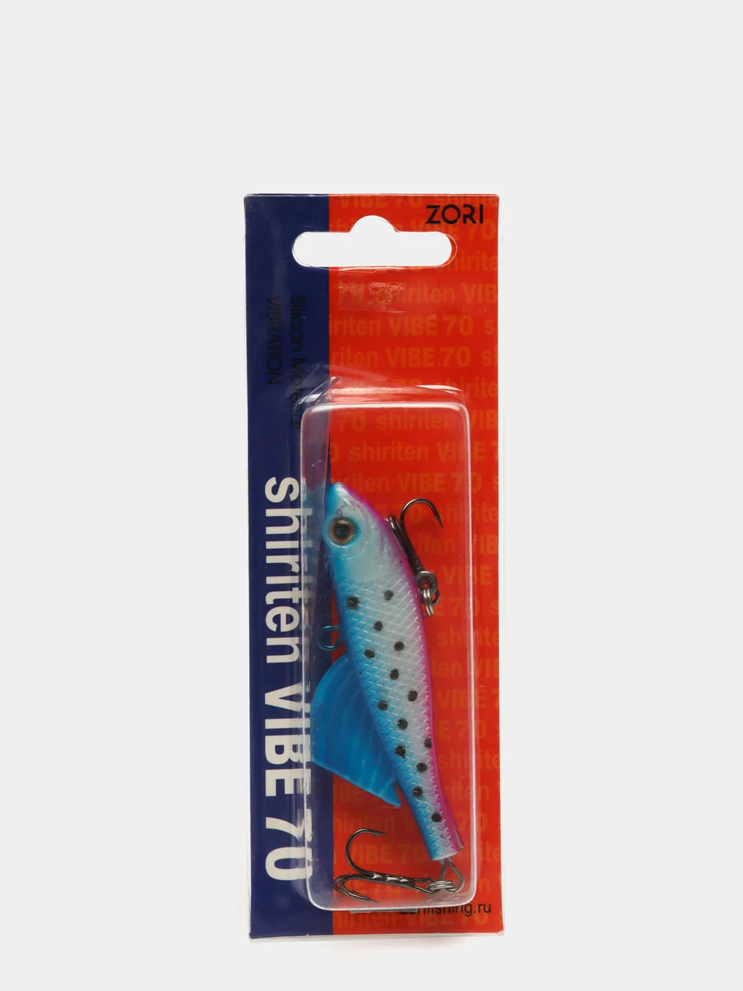 Темно-синий раттлин Shiriten Vibe 70 силиконовая блесна  для рыбы STL-05