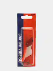 Красный раттлин Shiriten Vibe 70 силиконовая блесна  для рыбы STL-05