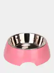 Розовый миска для кормления, корма собак и кошек