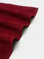 Бордовый кухонное махровое полотенце , размер 50*90, плотность 380гр/м2