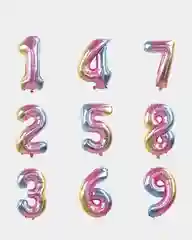 Воздушный шар цифра от 0 до 9