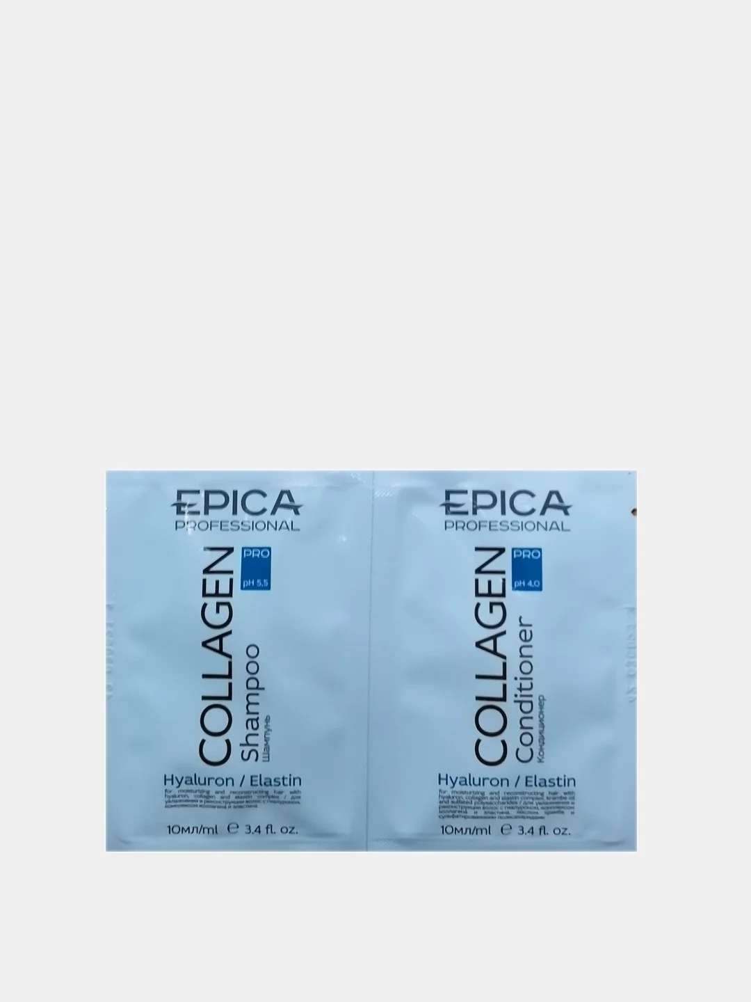 Epica Professional саше пробник шампунь + кондиционер Эпика 10мл + 10мл