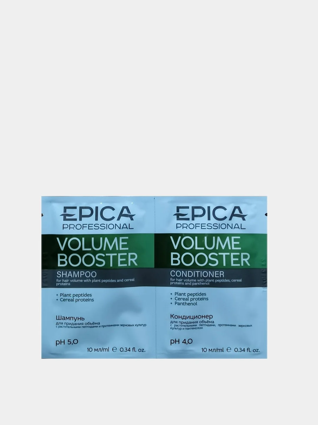 Epica Professional саше пробник шампунь + кондиционер Эпика 10мл + 10мл