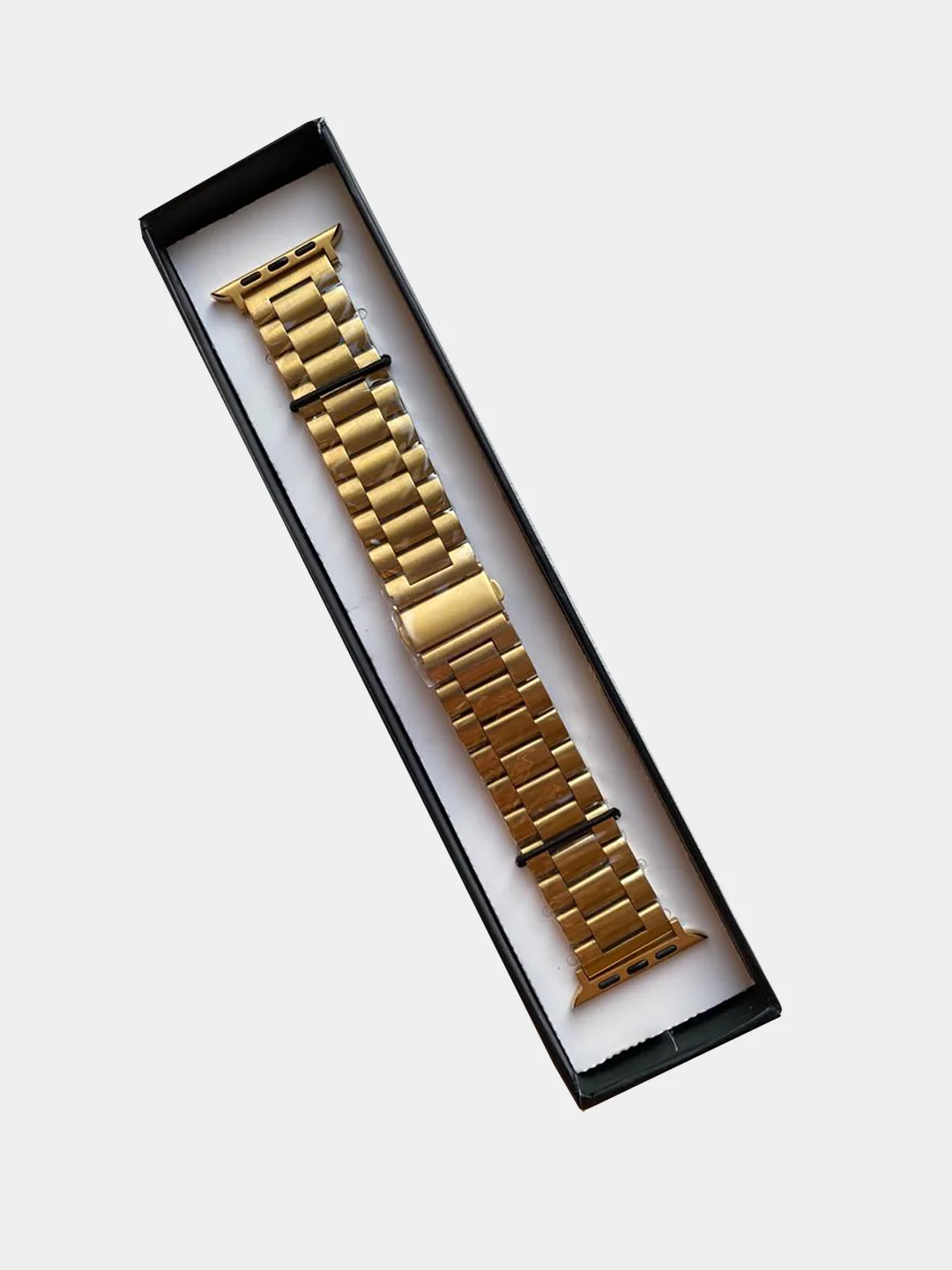 Золотой ремешок для Apple Watch, стальной