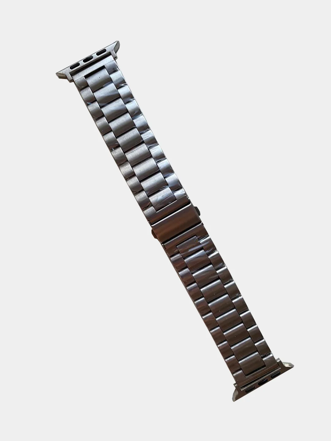 Серебряный ремешок для Apple Watch, стальной