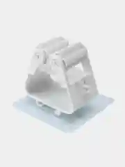 Серый держатель настенный для швабр