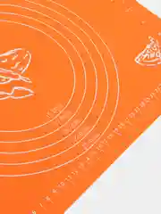 Оранжевый коврик/коврик силиконовый/Коврик для раскатки и выпечки теста/цвет МИКС/Best Room