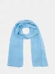 Ледяной шарф однотонный из шифона