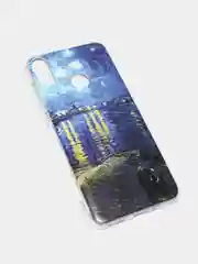 Синий чехол SC133 для Huawei Honor 8C