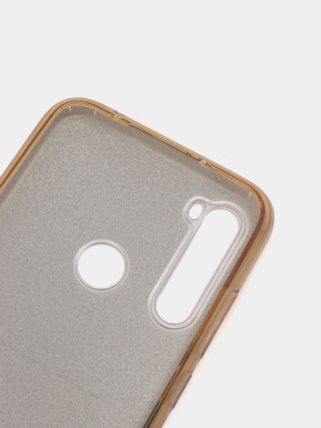 Золотой чехол XIAOMI REDMI NOTE 8 блестящий