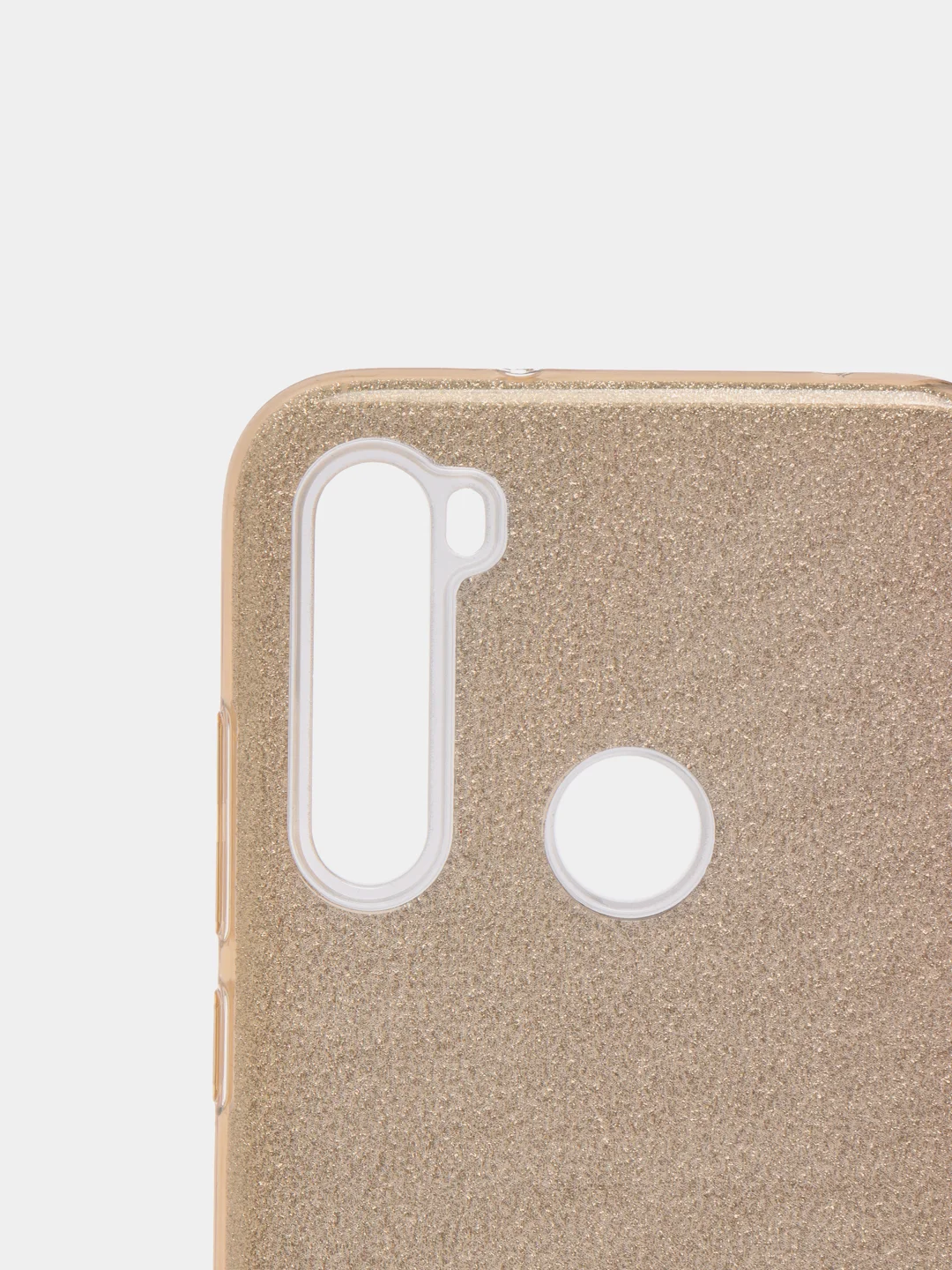 Золотой чехол XIAOMI REDMI NOTE 8 блестящий