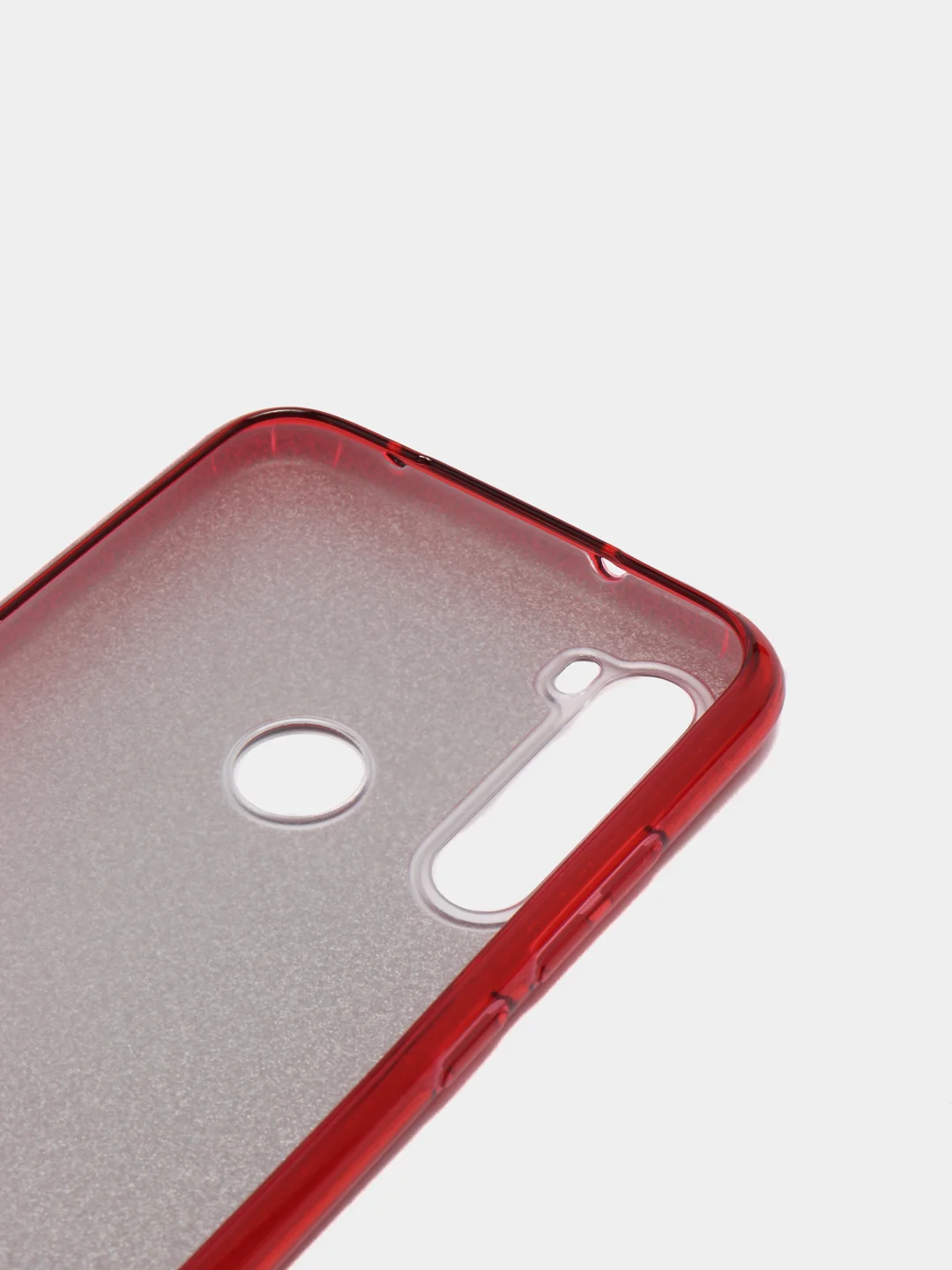 Алый чехол XIAOMI REDMI NOTE 8 блестящий