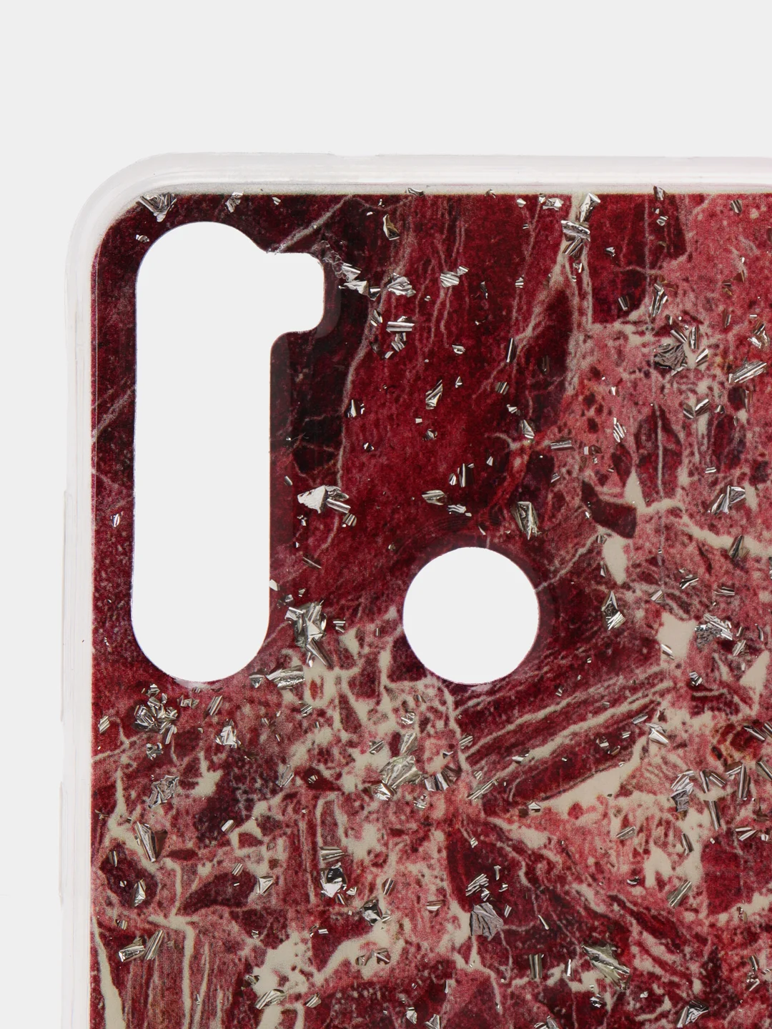Багровый чехол  XIAOMI REDMI NOTE 8