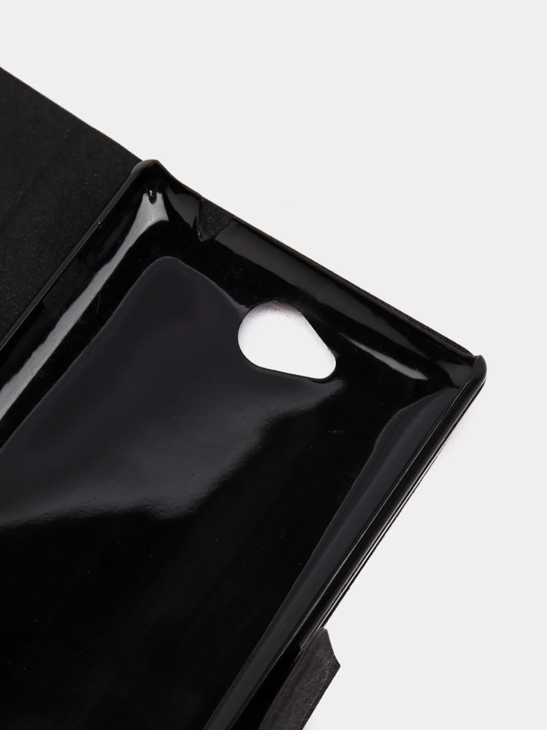 Черный чехол книжка Sony C