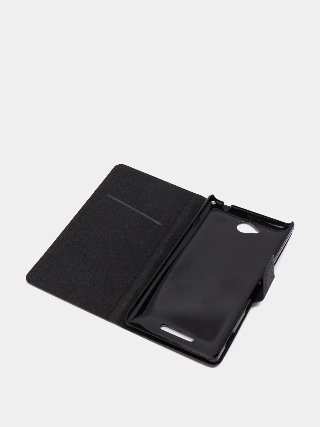 Черный чехол книжка Sony C