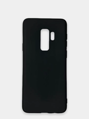 Чехол Samsung Galaxy S9+ / S9 Plus, Самсунг Галакси С9+ / С9 Плюс, черный силиконовый