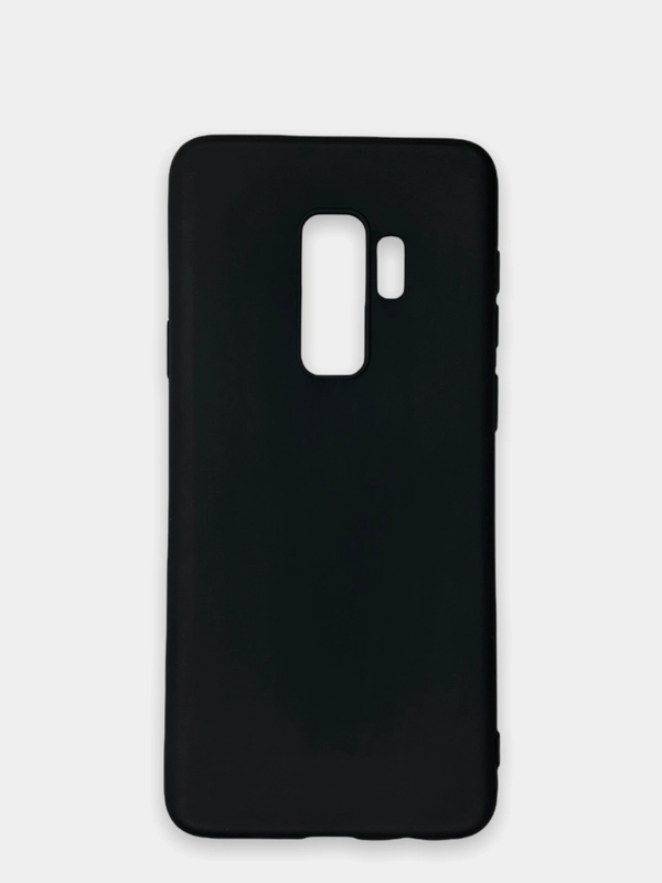 Чехол Samsung Galaxy S9+ / S9 Plus, Самсунг Галакси С9+ / С9 Плюс, черный силиконовый