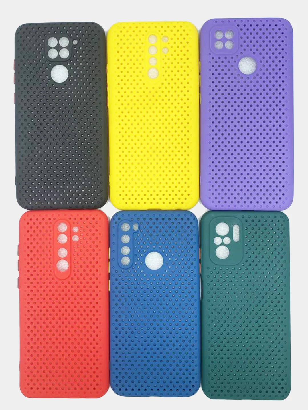 Желтый чехол для Xiaomi Redmi Note 10, Note 9, Note 8, Note 8Pro, Redmi 9, Redmi 9C