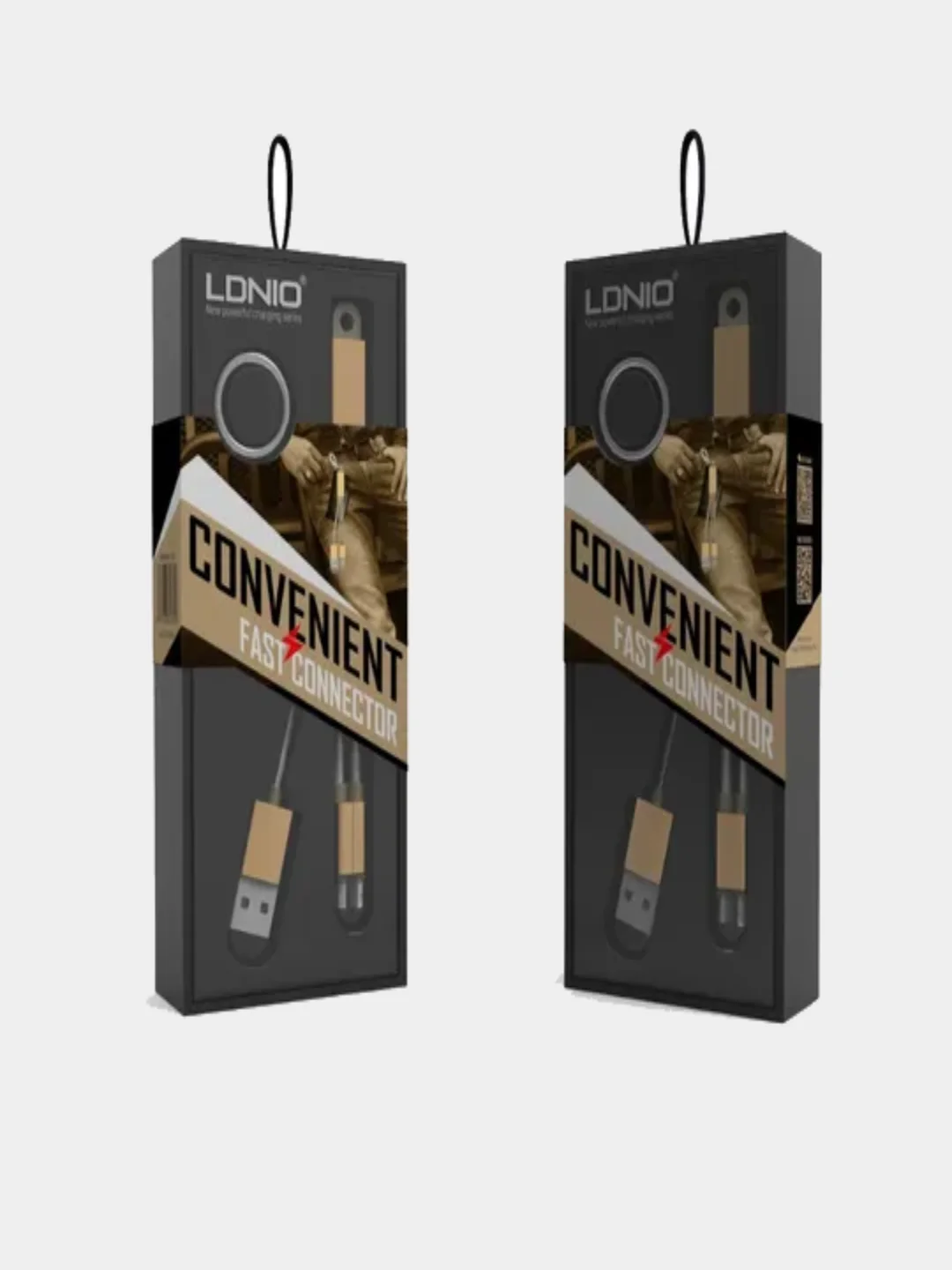 Кабель LDNIO LC89 2в1, Apple iPhone Lightning айфон + Micro-USB андроид Android 4.2A