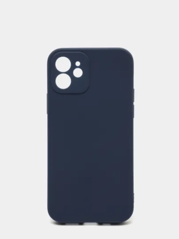 Чехол-накладка для Apple iPhone Xr, 11, 12, 12 Pro, с защитой камеры, силиконовый