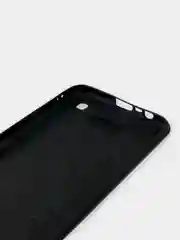 Угольный чехол Realme C21Y, Realme C25Y Реалми С21У / С25У черный, силиконовый, под кожу
