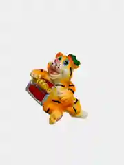 Желтый магниты на холодильник тигр