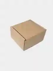 Бежевый картонная коробка, 16 х 16 х 8 см