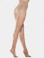 Бежевый колготки корректирующие Omsa Push-up 40